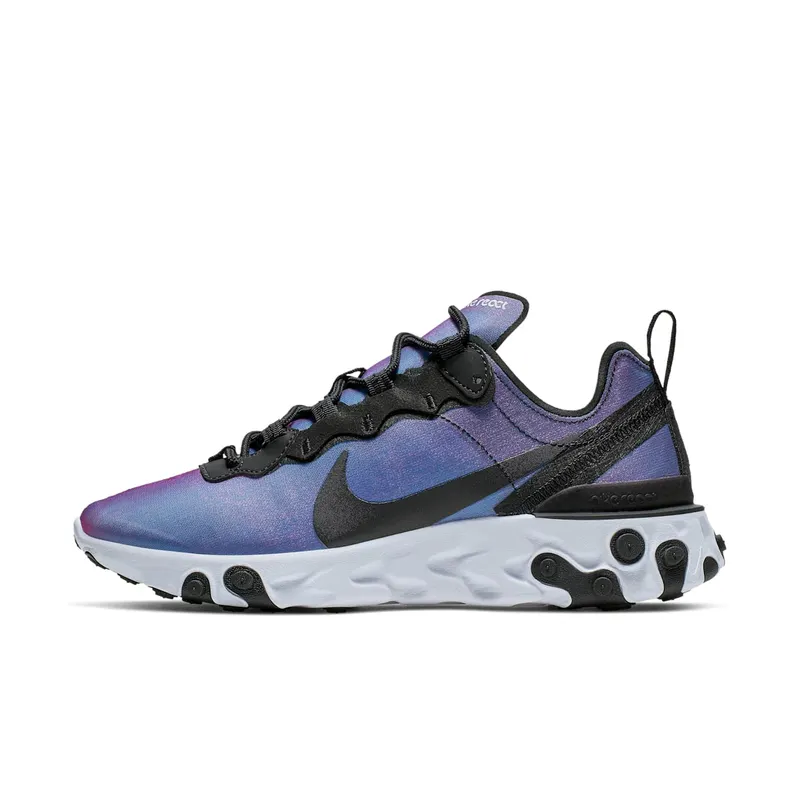 Nike React Element 55 Premium Laser Fuchsia (W) Black/Black/Laser Fuchsia (CD6964-001)