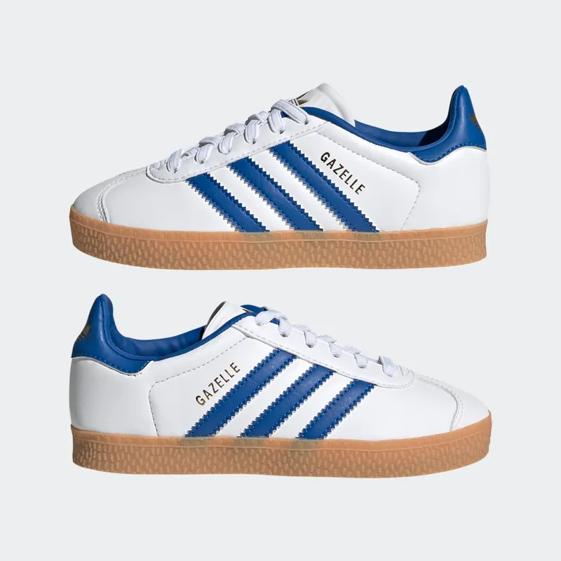 Adidas Gazelle Cloud White / Blue / Gum (HP5379)
