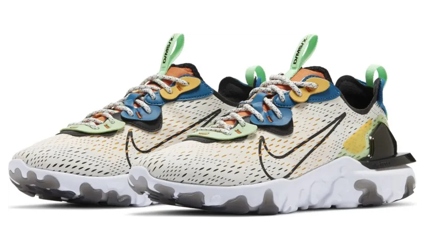 Nike React Vision Phantom Green Abyss Laser Orange