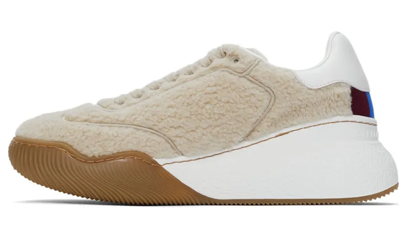Stella McCartney Alter Curl Shearling Loop Sneakers (800408N0259) (3)