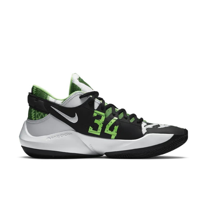 Nike Zoom Freak 2 Naija Pure Platinum/Pine Green-Green Strike-Black (DA0907-002)