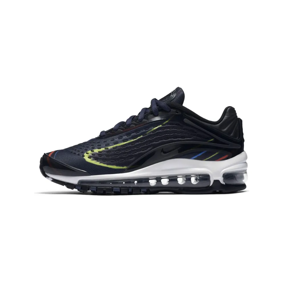 Nike Air Max Deluxe Black Midnight Navy (GS) Black/Black-Midnight Navy-Reflect Silver (AR0115-001)