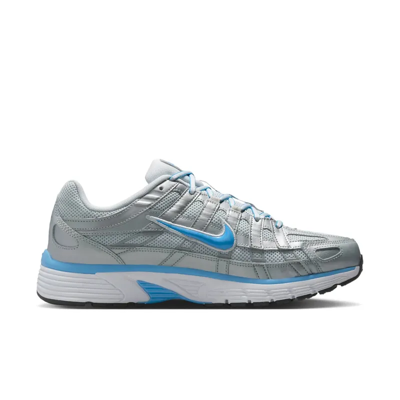 Nike P-6000 Metallic Platinum “Pure Platinum Metallic Silver University Blue” (CD6404-025)