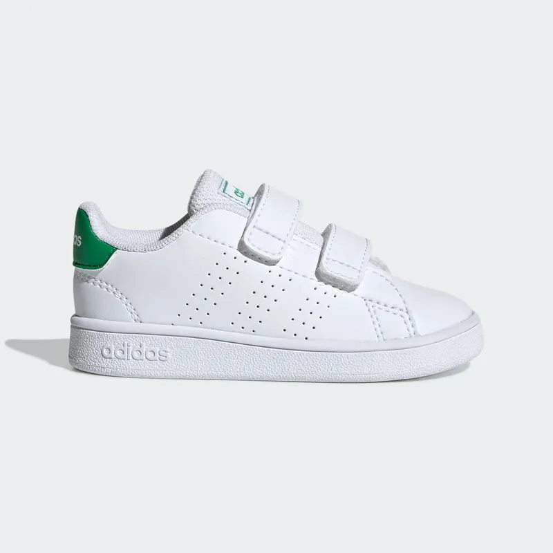 Adidas Advantage Cloud White / Green / Grey Two (EF0301)