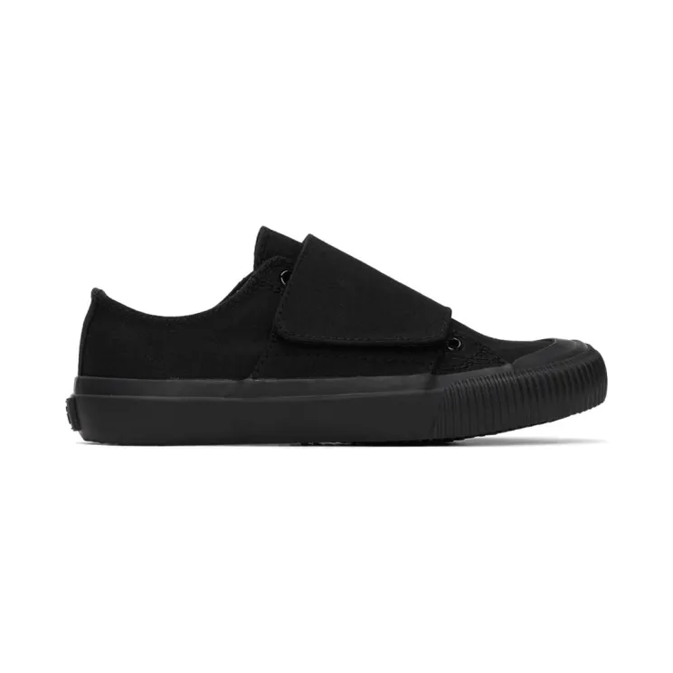 Ys Black Canvas No. 8 Sneakers (YN-E01-092)