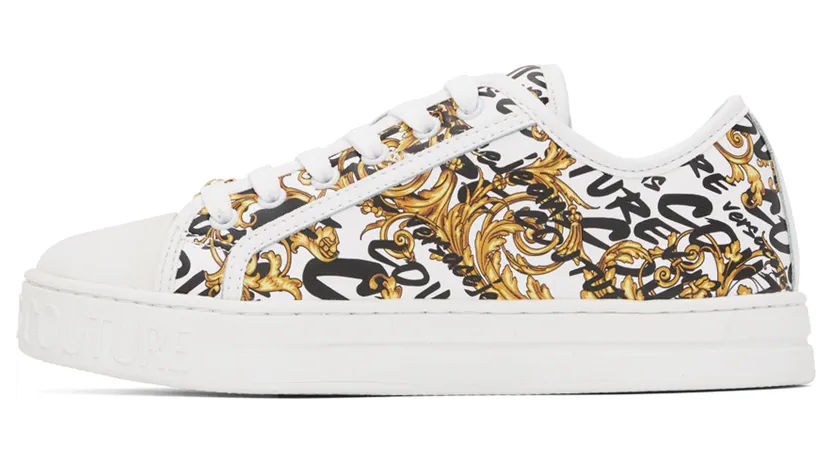 Versace Jeans Couture White Court 88 Sneakers (E73VA3SK2EZP150) (3)