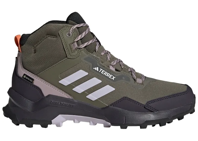 adidas Terrex AX4 Gore-Tex Olive Strata Silver Dawn Preloved Fig (IG8843)