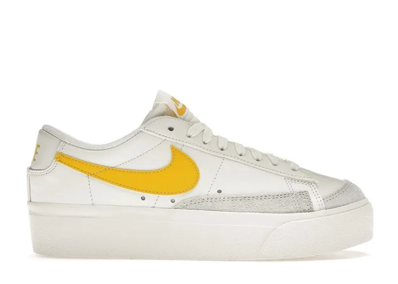 Nike Blazer Low Platform Sail Vivid Sulfur (DJ0292-111)