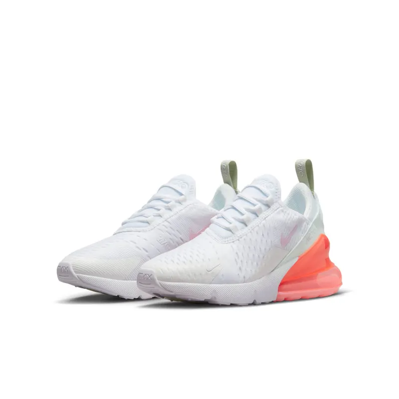 Nike Air Max 270 Older Kids’ White (943345-113)