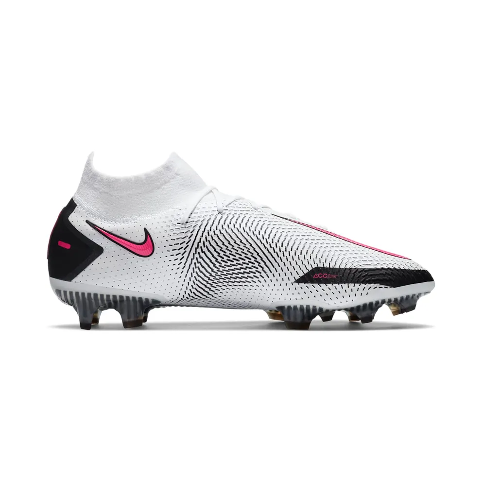 Nike Phantom GT Elite DF FG White Black Pink Blast White/Black-Pink Blast (CW6589-160)