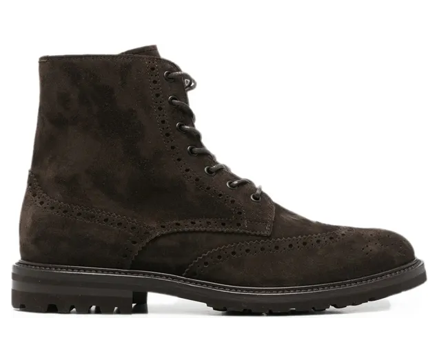 Henderson Baracco Brogue-detail Lace-up “Brown” (86505.S.0 MODIC)