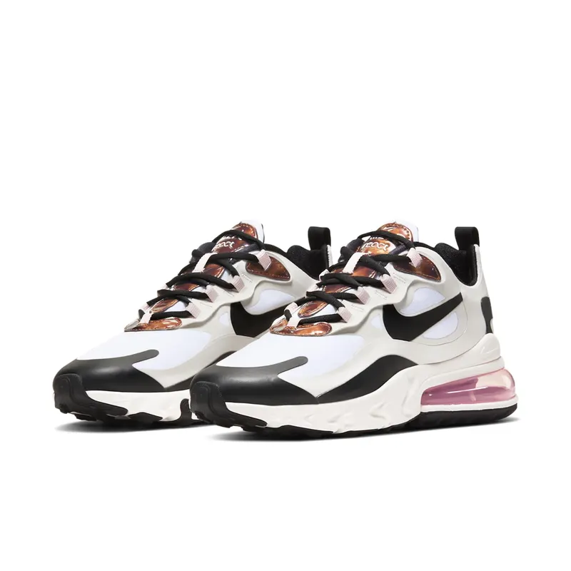 Nike Air Max 270 React Tortoise Shell Sail (W) Sail/Barely Rose/Black (CU4752-100)