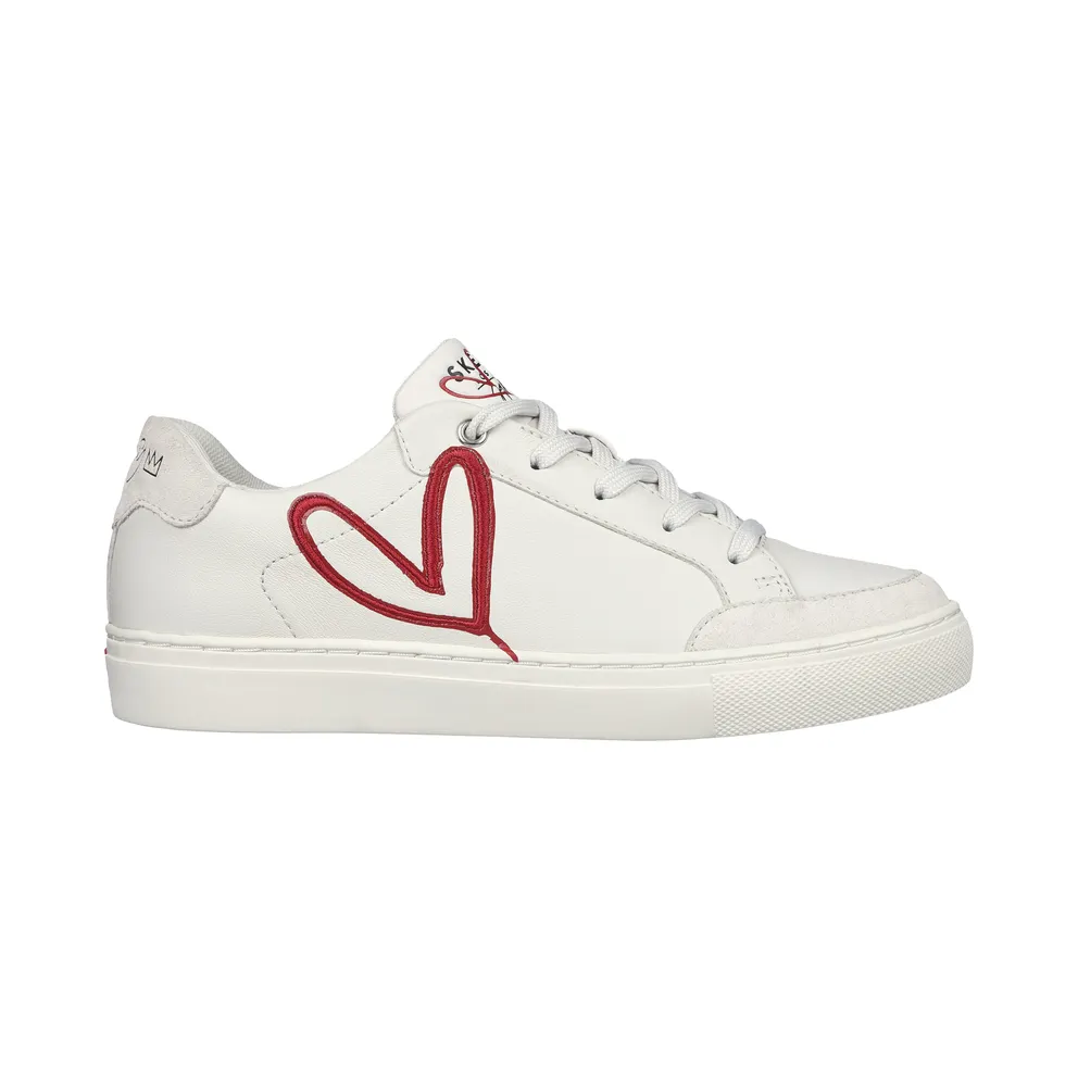 Skechers JGoldcrown: Side Street Lonely Heart “White / Red (177983 Wrd)” (177983WRD)