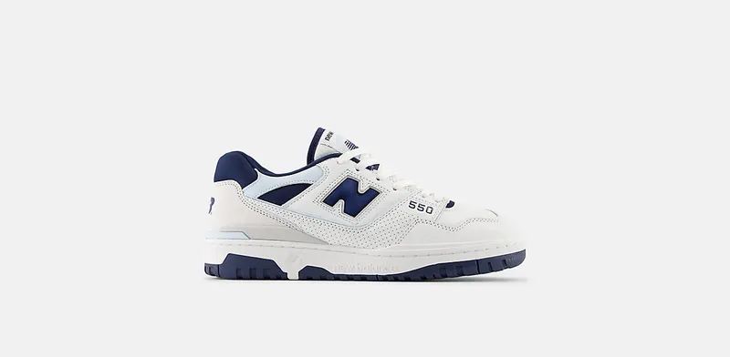 New Balance 550 White NB Navy (BB550NQB)