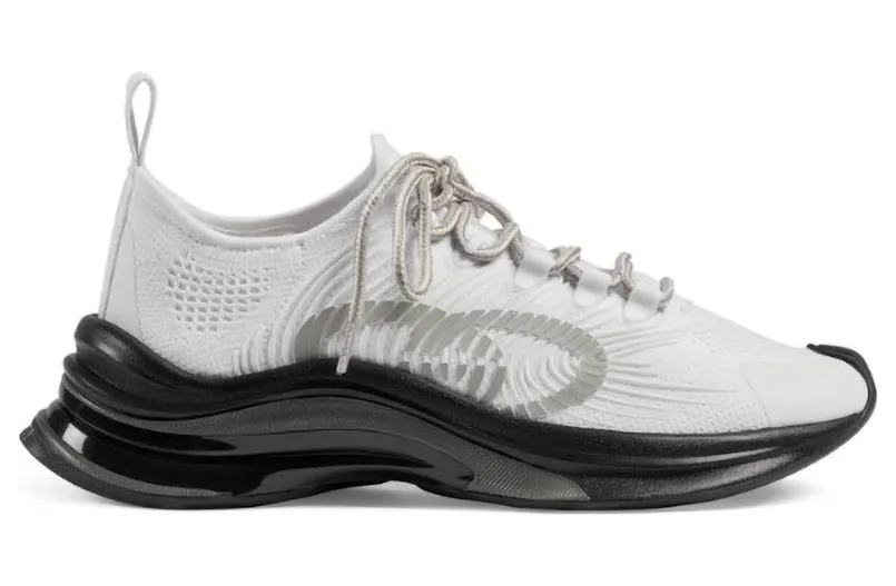 Gucci Run White Grey Black (714665 USM10 8475)
