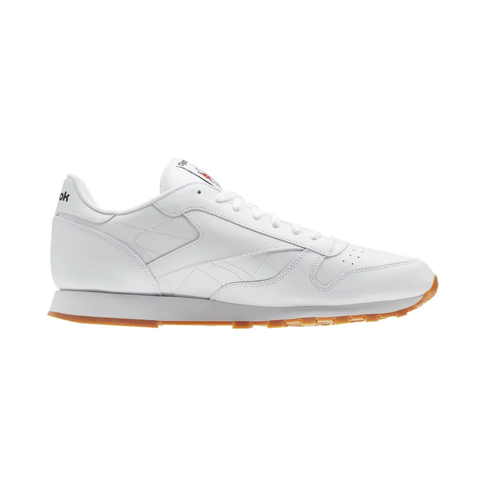 Reebok Classic Leather White White/Gum (Other Brands Reebok)