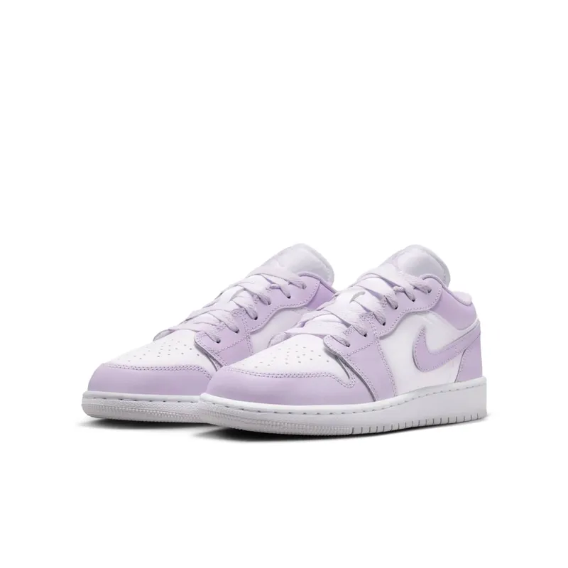 Jordan 1 Low GS “Barely Grape Violet Mist” (553560-502)