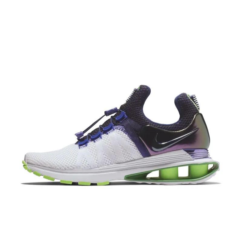 Nike Shox Gravity Fusion Violet (W) White/Fusion Violet-Rage Green (AQ8554-105)