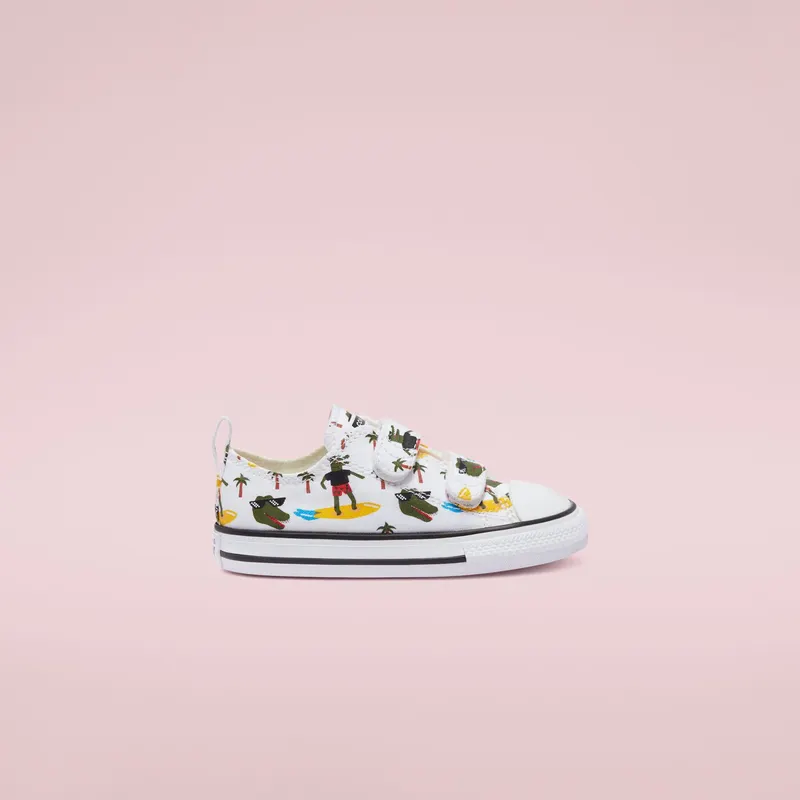 Converse Croco Surf Easy-On Chuck Taylor All Star Low Top White/multi/black (771294C)