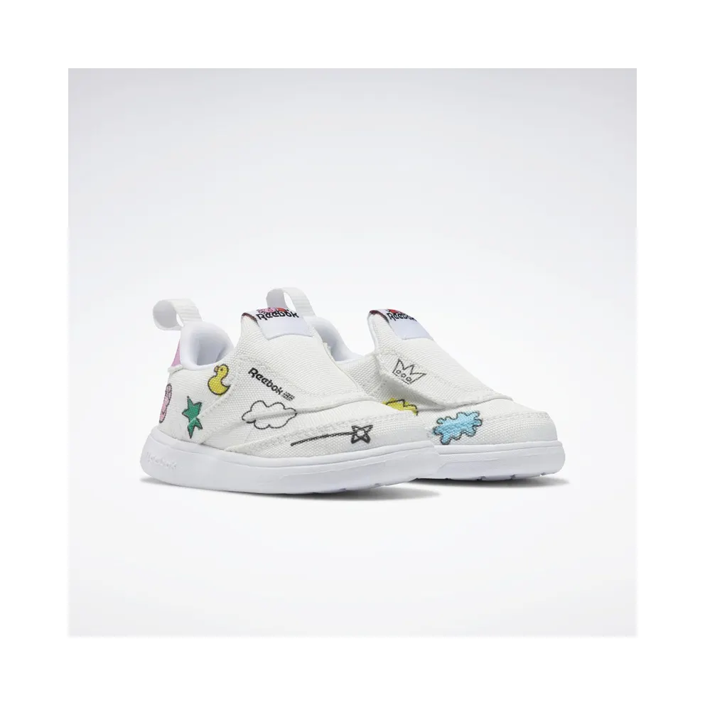 Reebok Club C Slip-On IV Shoes Cloud White / Core Black / Cloud White