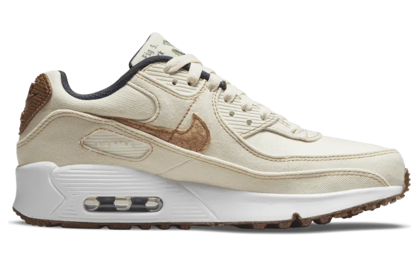 Nike Air Max 90 Cork Coconut Milk (GS) (DC7774-100)
