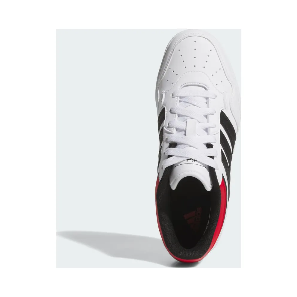 Adidas Hoops 4.0 Kids Cloud White / Core Black / Better Scarlet (JQ7852)