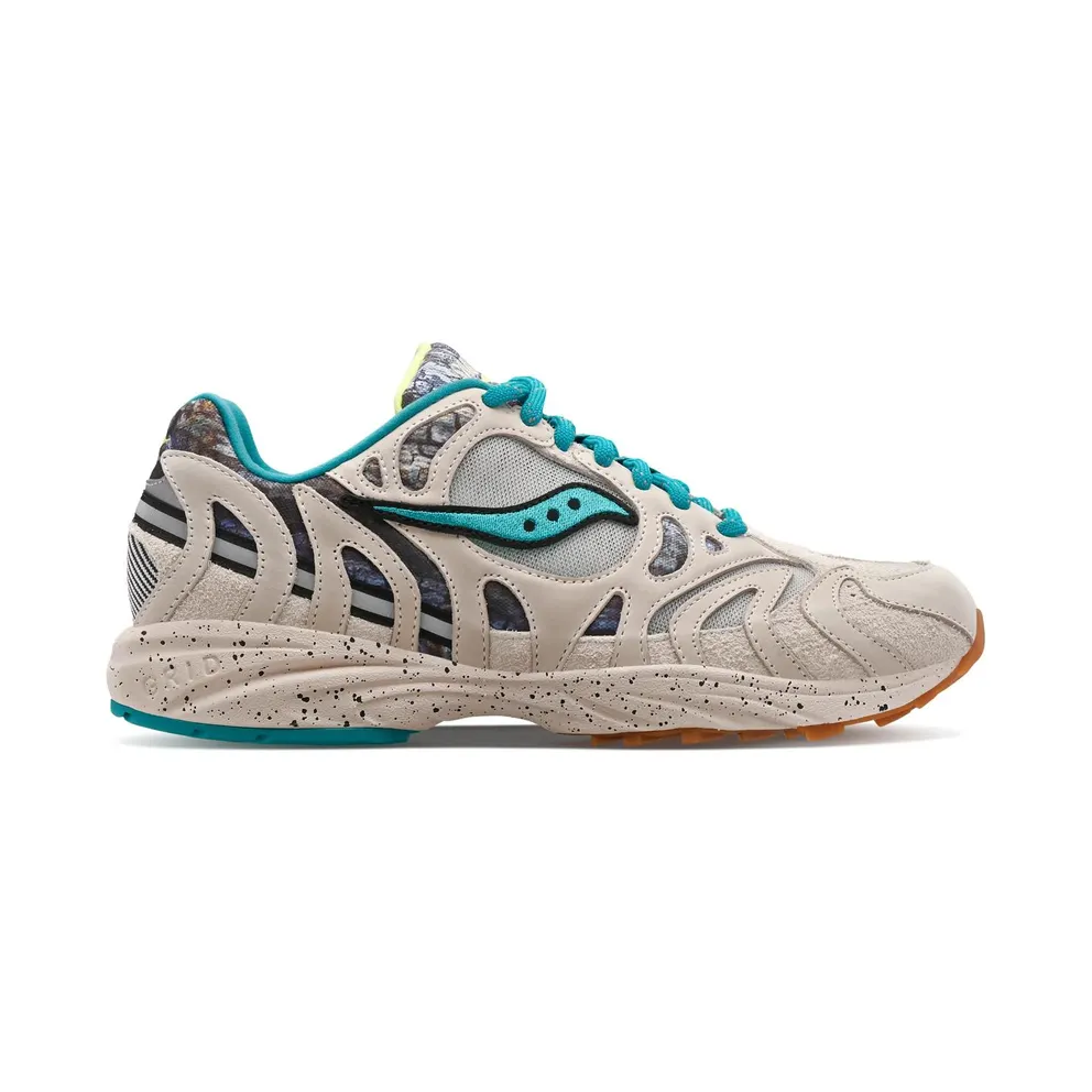 Saucony Grid Azura 2000 Reflect Camo Creme Blue (S70641-1)