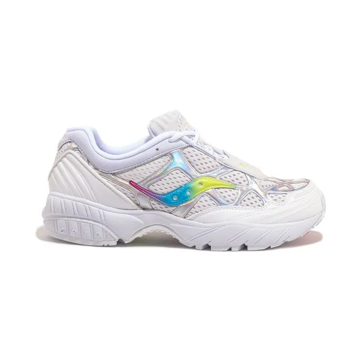 Saucony Grid Web Iridescent White