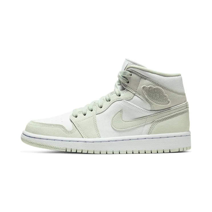 Air Jordan 1 Mid ‘Spruce Aura’ “White / Spruce Aura” (CV5280-103)