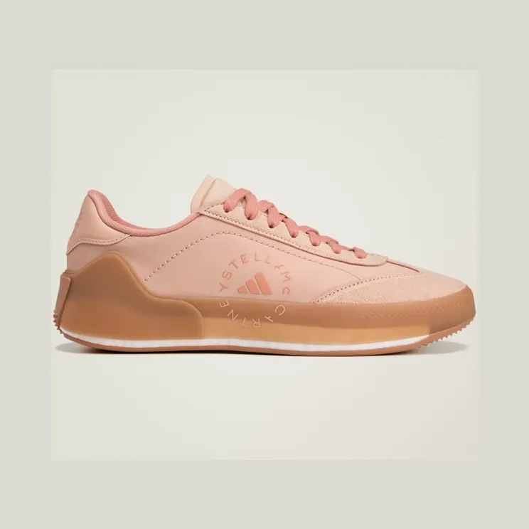 adidas by Stella McCartney Court Boost Soft Powder / Soft Powder / Charcoal (JQ9753)