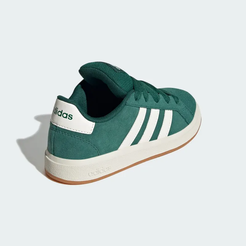 Adidas Grand Court 00s Kids Collegiate Green / Off White / Gum (JP5893)
