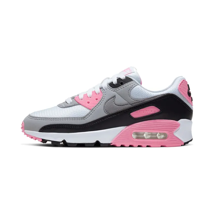 Nike Air Max 90 “White / Rose / Black / Particle Grey” (CD0490-102)
