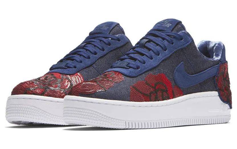 Nike Air Force 1 Upstep Low Denim Rose Blue (W)