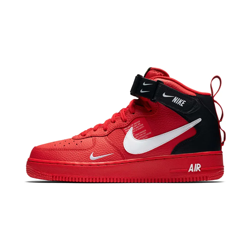 Nike Air Force 1 Mid Utility University Red (804609-605)