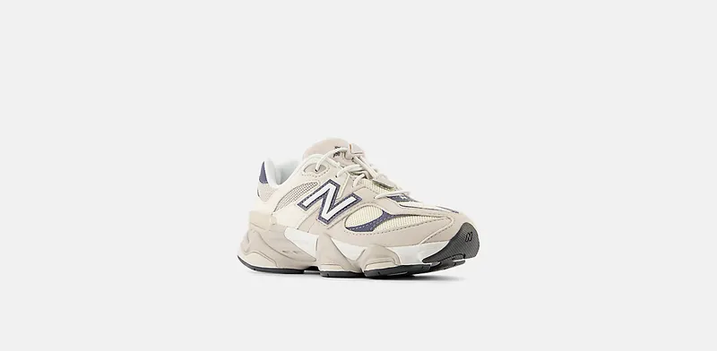 New Balance 9060 Moonrock Linen Lace Toggle (Wide) (PV9060EB)