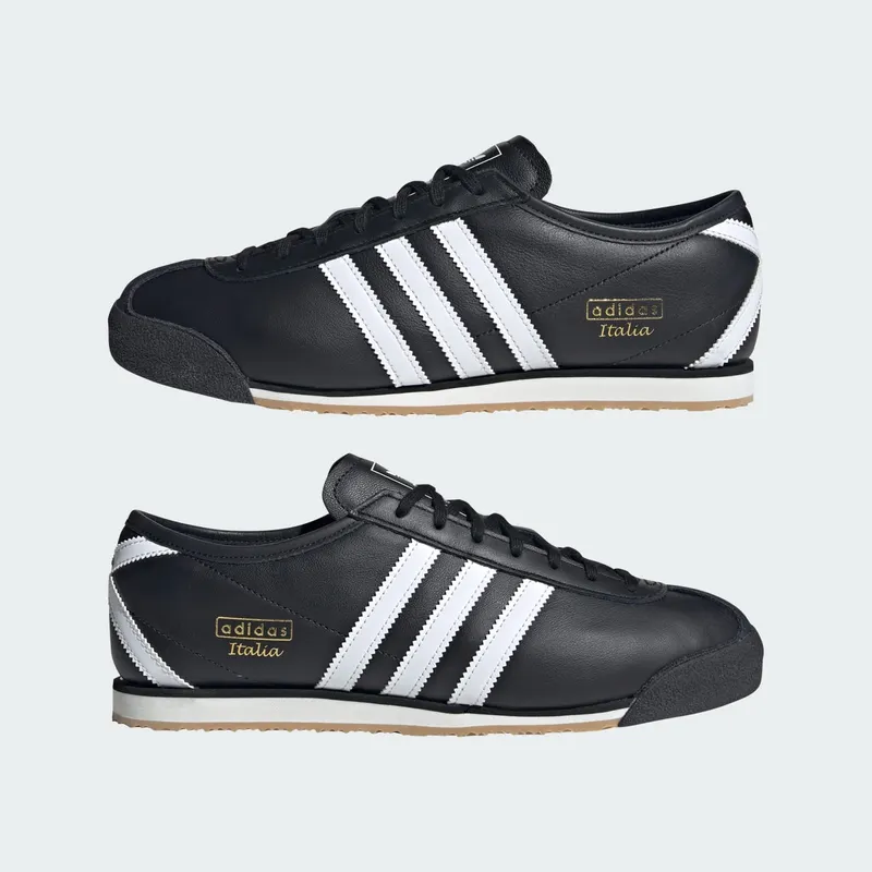Adidas Italia 70s Core Black / Cloud White / Gum (JS1324)