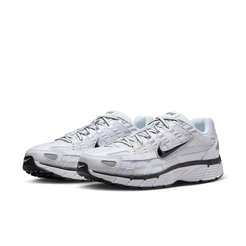 Nike P-6000 “White Metallic Silver Black” (CD6404-107)