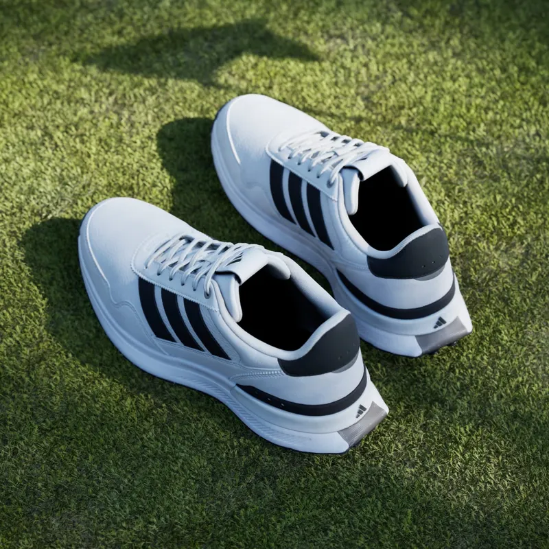 Adidas S2G 26 LEATHER SPIKELESS GOLF SHOES Cloud White / Core Black / Cloud White (HP7087)