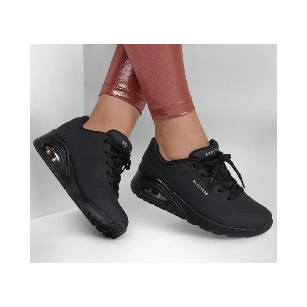 Skechers UNO – Stand on Air Sneaker Black