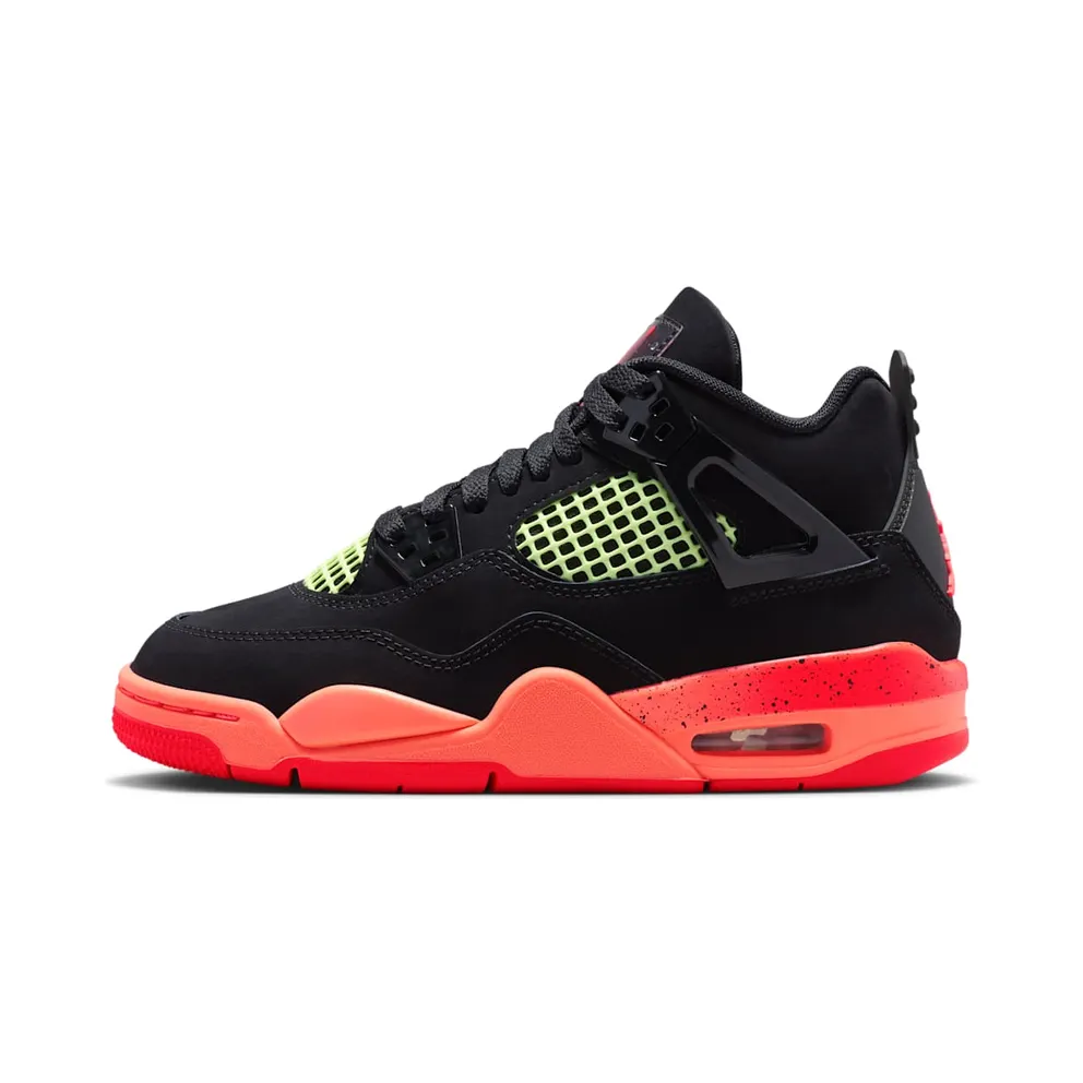 Air Jordan 4 Retro GS “Black Infrared Barely Volt” (II1271-001)