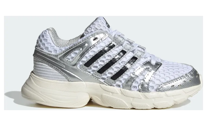 Adidas ADISTAR CONTROL 5 ELASTIC LACE SCHOENEN Cloud White / Silver Metallic / Grey One (KK4248)