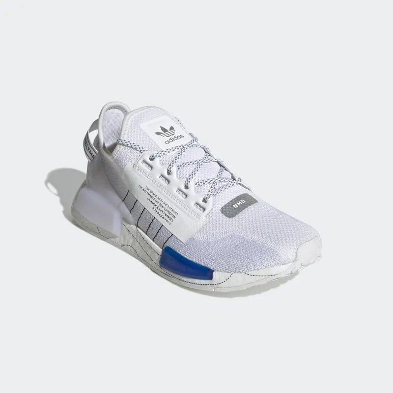 adidas NMD_R1 V2 Cloud White / Core Black / Bold Blue (GX0544)