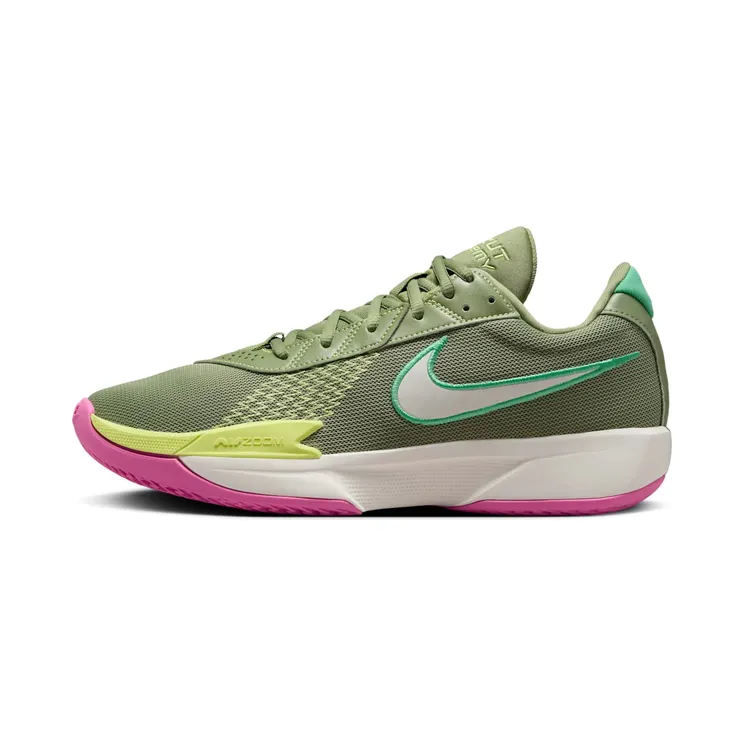 Nike Air Zoom GT Cut Academy “Oil Green / Spring Green / Light Lemon Twist / Sail” (FB2599-300)