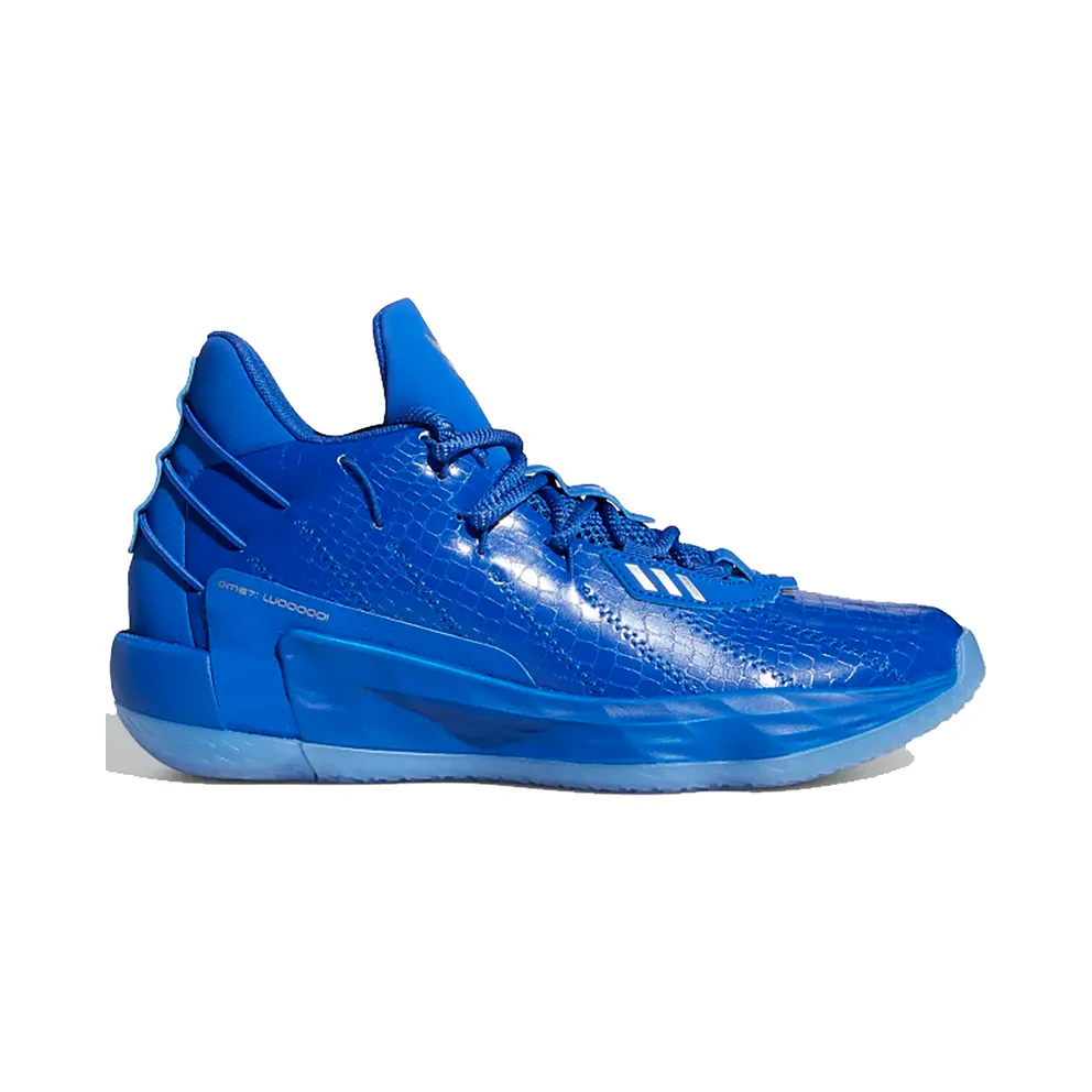 adidas Dame 7 Ric Flair Royal Blue/Silver Metallic/Royal Blue (FX6619)