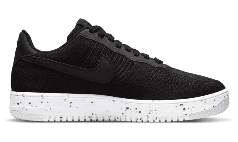 Nike Air Force 1 Low Crater Flyknit Black White (DC4831-003)