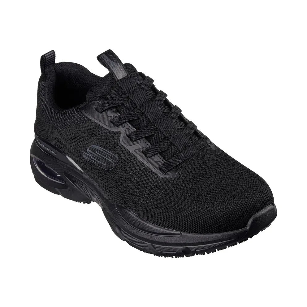 Skechers Work Slip-Resistant: Skech-Air Ventura Sneaker Black