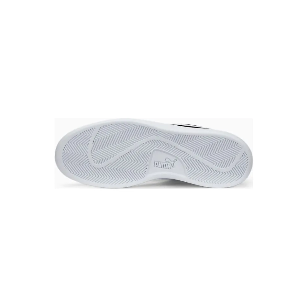 Puma Smash V2 brede White/Black (386436-01)