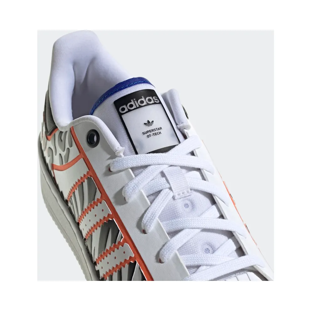 adidas Superstar OT Tech Cloud White / Core Black / True Orange (GW0523)