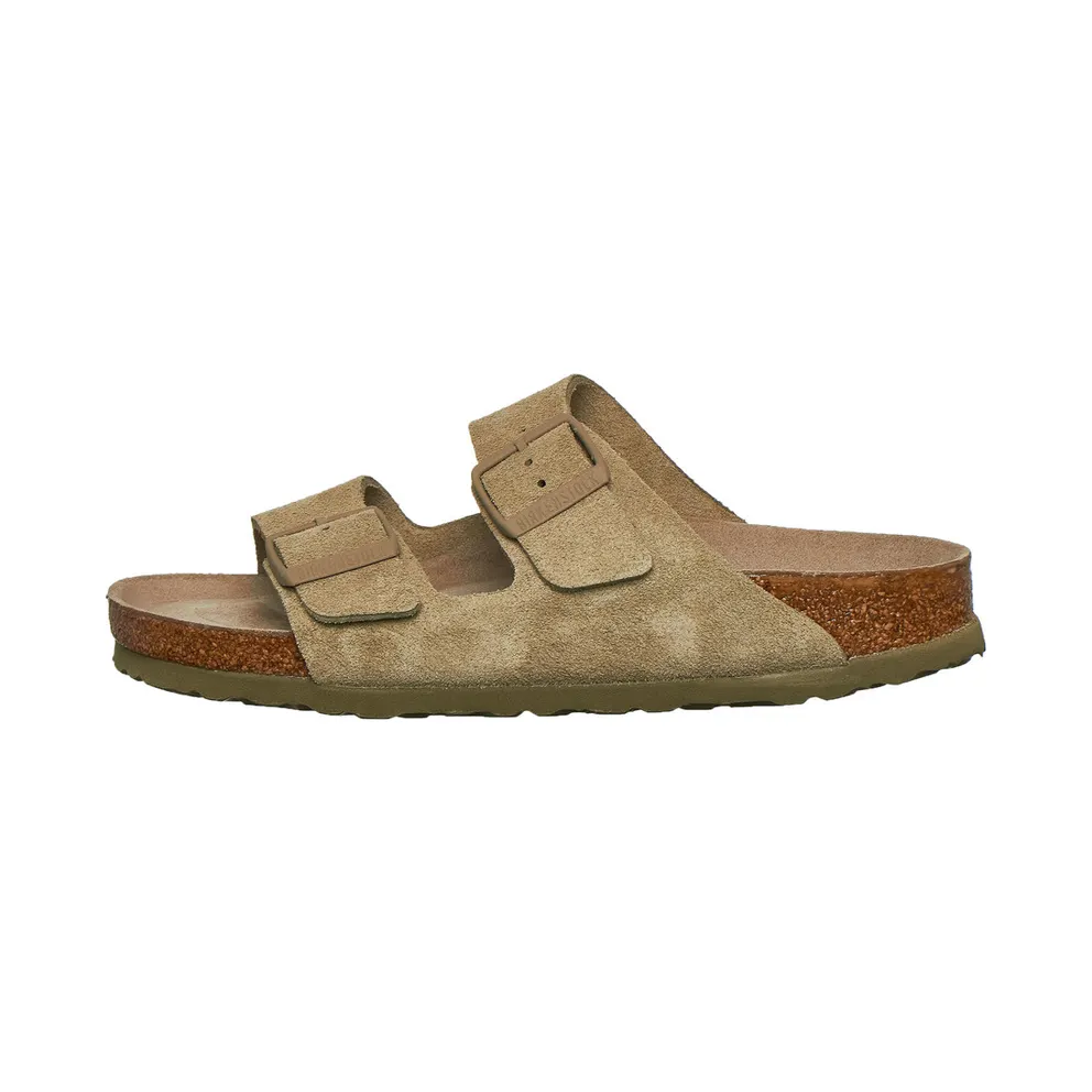 Birkenstock W Arizona BS Suede Faded Khaki (1019088)