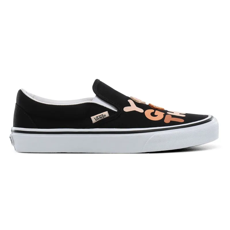 Vans Classic Slip-On ‘Breast Cancer Awareness – You Got This’ Black/True White (VN0A4BV3T4U)